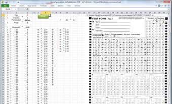 Image 1 for BubbleScan OMR