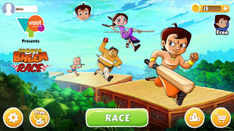 Imagen 2 para Chhota Bheem Race Game
