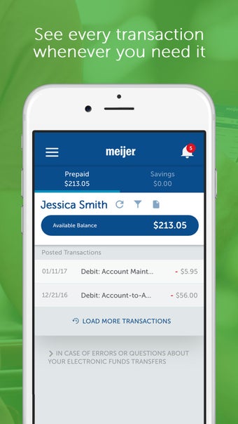 Image 2 for Meijer Visa Prepaid