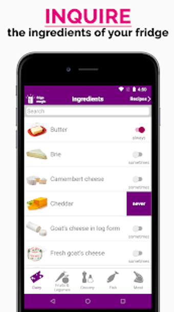 Image 0 for Magic Fridge: Easy recipe…