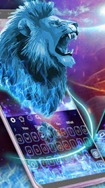 Image 3 for Neon Lion Roar Keyboard