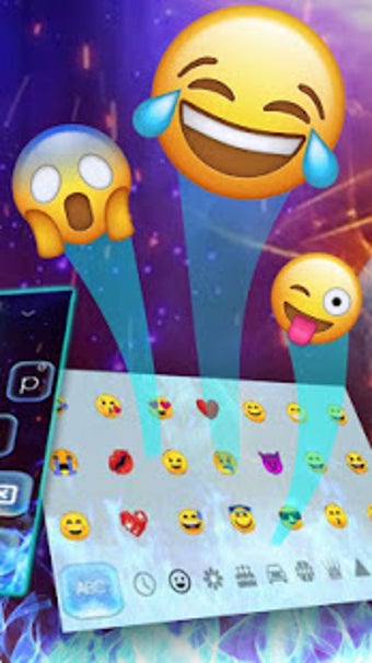 Image 0 for Neon Lion Roar Keyboard