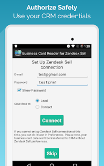 Imagen 3 para Business Card Reader for …