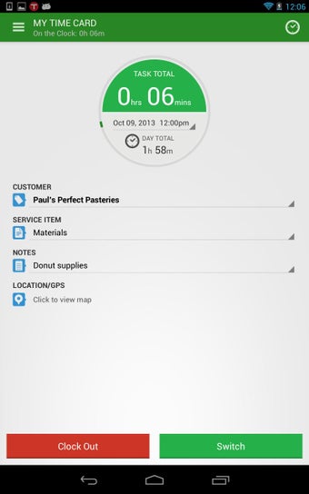 Imagen 1 para TSheets Time Tracker