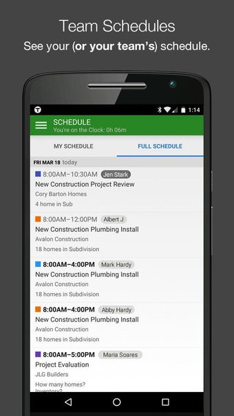 Imagen 1 para TSheets Time Tracker