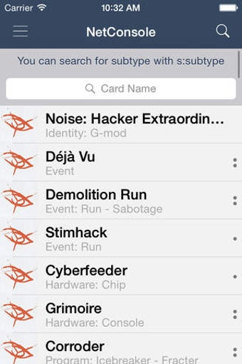 Image 0 for NetConsole - A Card Brows…