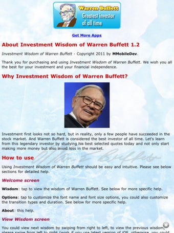 Image 6 for Investment Wisdom of Warr…