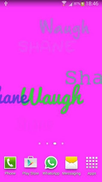 Imagen 0 para My Name Live Wallpaper