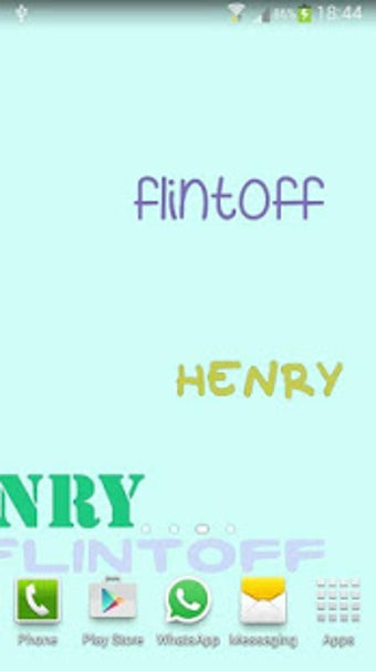 Imagen 3 para My Name Live Wallpaper