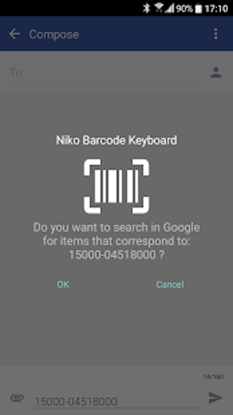 Image 1 for Barcode & QR code Keyboar…