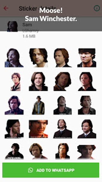 Imagen 3 para Supernatural Stickers for…