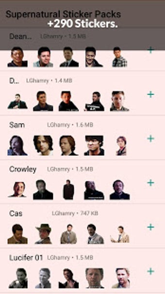 Imagen 0 para Supernatural Stickers for…
