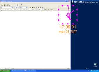 Imagen 4 para Attache Transparent Clock