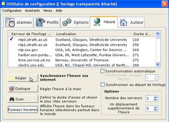 Imagen 1 para Attache Transparent Clock