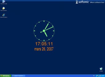 Imagen 2 para Attache Transparent Clock