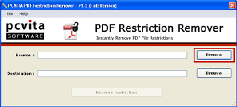 Image 0 for PCVITA PDF Restriction Re…