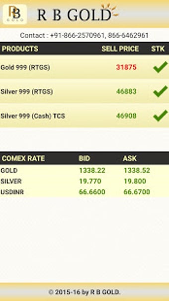 Imagen 1 para R B GOLD