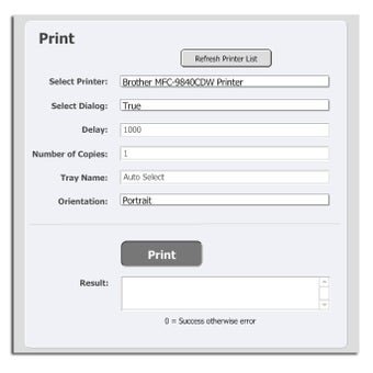 Image 0 for Change Printer