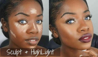 Image 1 for African MakeUp Tutorial I…