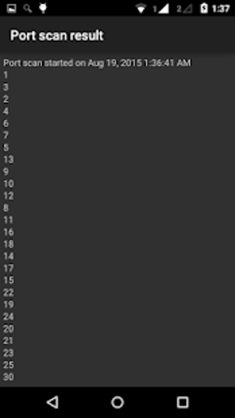 Image 1 for UDP Port Scanner Beta