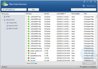 Image 0 for Wise Data Recovery