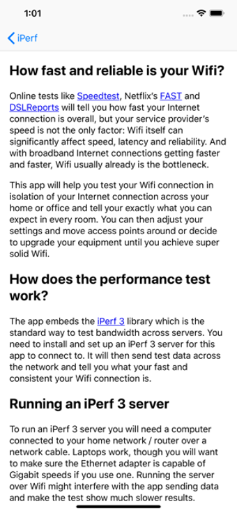 Image 1 for iPerf 3 Wifi Speed Test