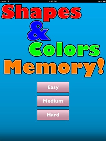 Image 5 for Shapes & Colors Memory Ga…