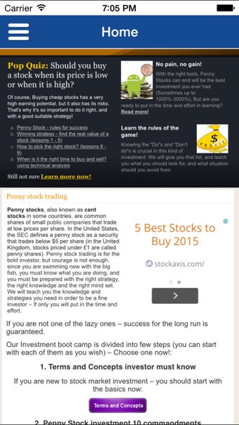 Image 0 for Penny Stocks - Trading Co…