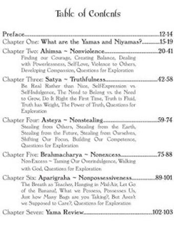 Image 2 for The Yamas and Niyamas
