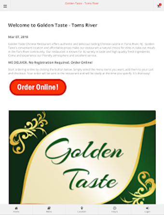 Image 1 for Golden Taste Toms River O…