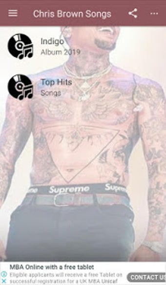 Imagen 0 para Chris Brown Songs