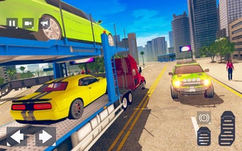 Imagen 2 para Car Transporter Truck Sim…