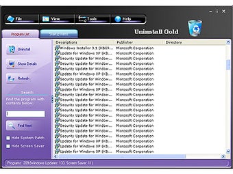 Image 0 for Uninstall Gold