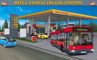 Image 1 for Gas Station Bus Driving S…