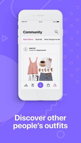 Image 0 for Pureple Outfit Planner, C…