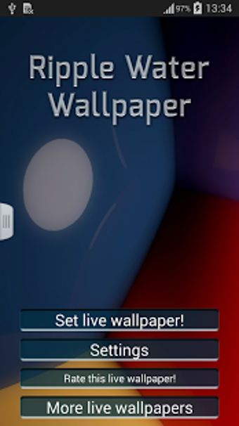 Imagen 1 para Ripple Water Wallpaper