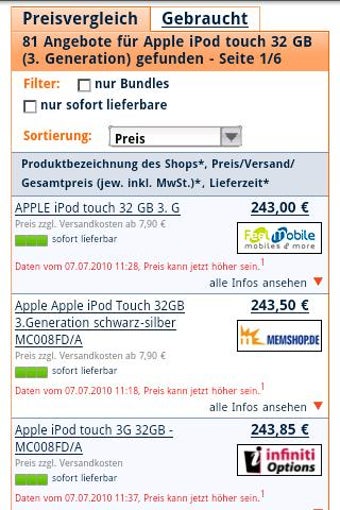 Image 1 for Idealo Price Comparison