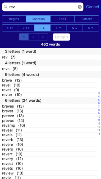Image 0 for Lexica Word Finder for Sc…