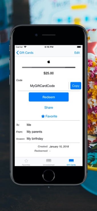 Image 0 for Gifty - Gift Card Tracker
