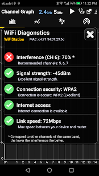 Image 1 for WiFi Analyzer Premium