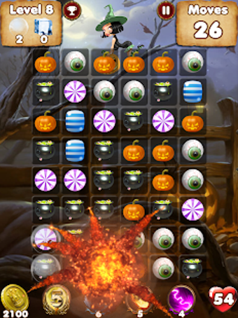 Imagen 2 para Halloween Candy Mania Gam…