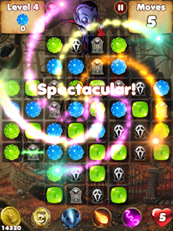 Imagen 3 para Halloween Candy Mania Gam…