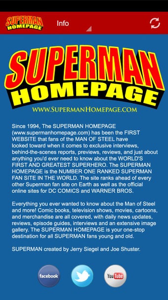 Imagen 2 para Superman Homepage