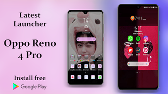 Image 1 for Oppo Reno 4 Launcher 2020…