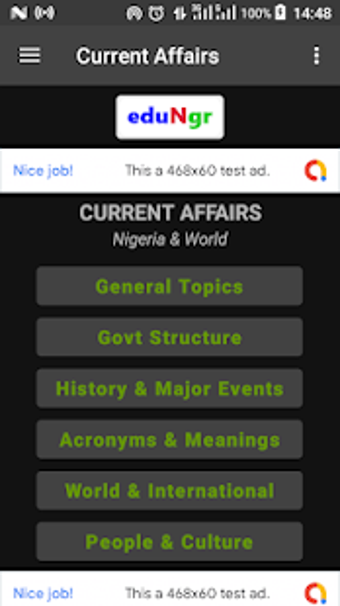 Image 0 for Current Affairs Quiz App …