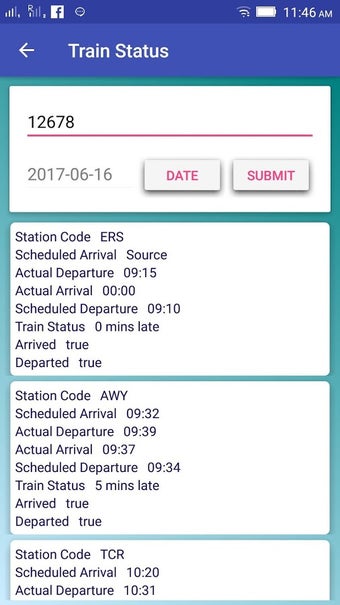 Image 2 for Indian Rail Train Status