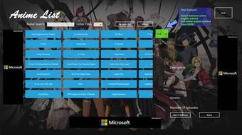 Imagen 1 para AnimeWatcherX for Windows…