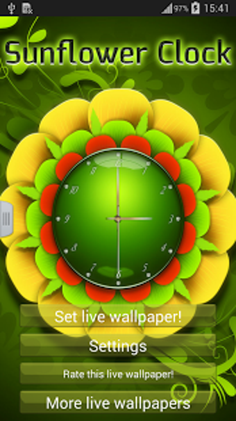 Image 5 for Sunflower Clock