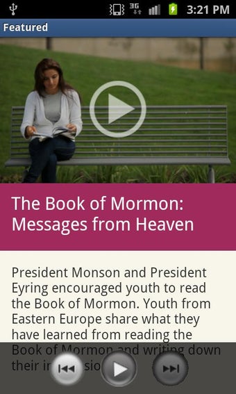 Image 0 for Mormon Channel