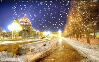 Image 1 for Snow Night Live Wallpaper…